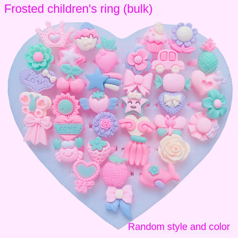 Nhẫn Hoạt Hình Đính Đá Quý Dành Cho Trẻ Mẫu Giáo