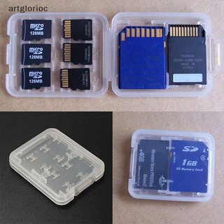 Art 8 slots micro sd tf sdhc mspd bảo vệ thẻ nhớ hộp lưu trữ hộp đựng vn