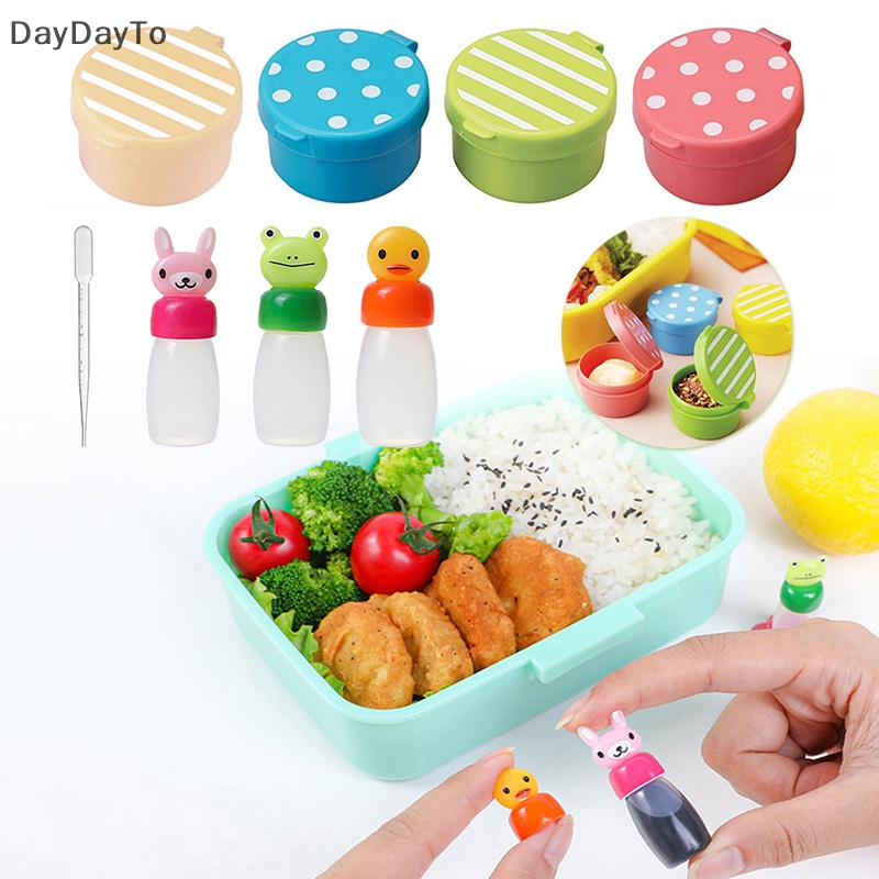 Daydayto 1/3/4 cái chai gia vị mini ketchup salad dressing container chai nước sốt.