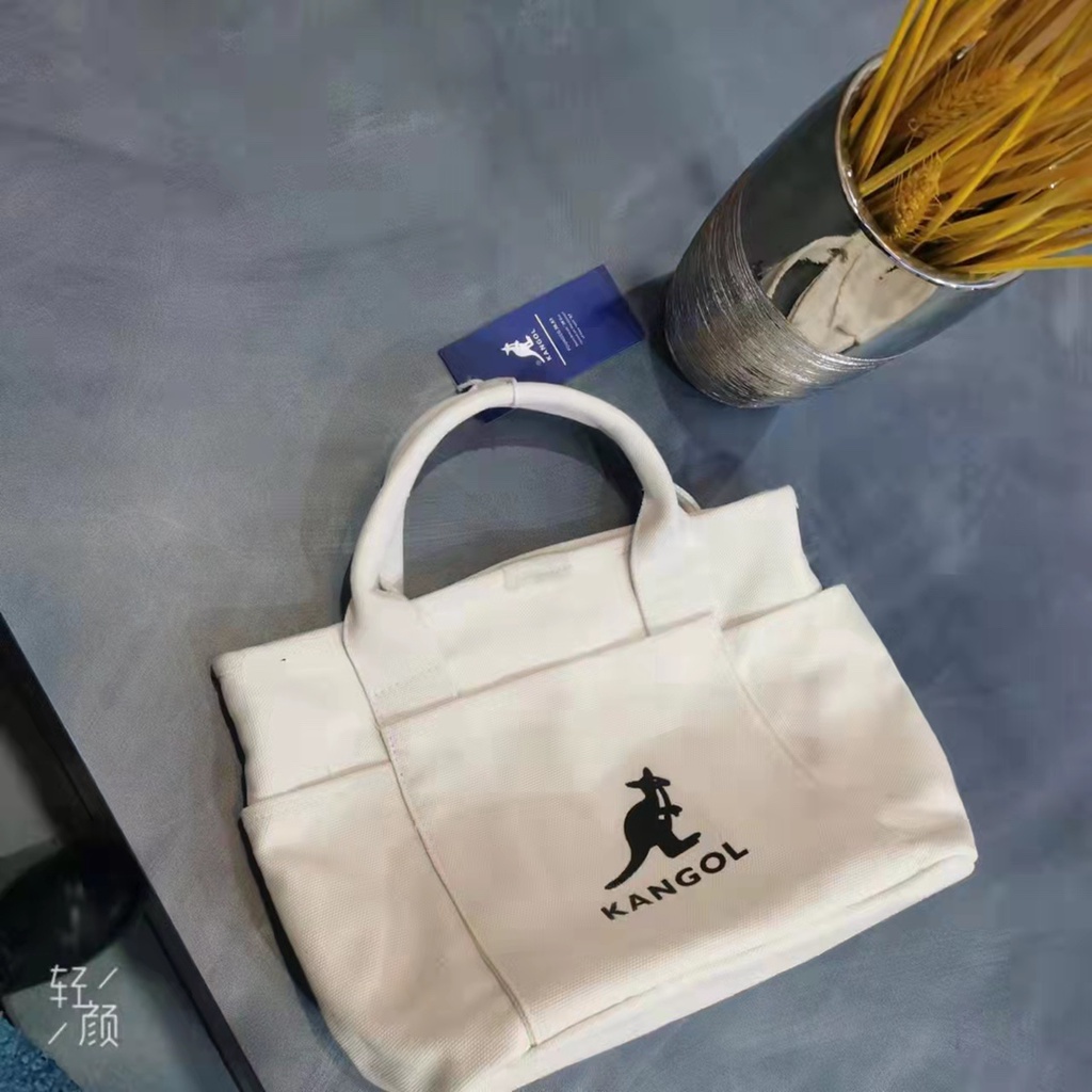 4926kangol túi tote cỡ trung tùy chỉnh túi đeo chéo nữ màu đen túi đeo chéo vai m