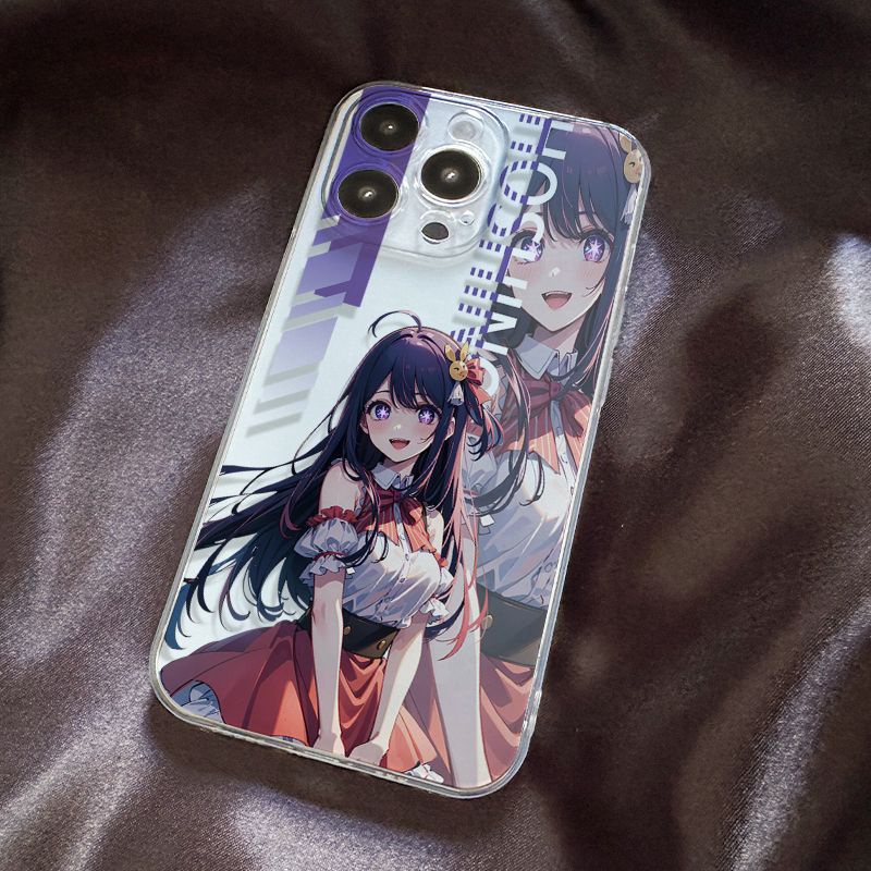 Oshi no Ko Hoshino Ai Compatible iPhone 13 Apple 14pro Case Two-Dimensional Anime Peripheral