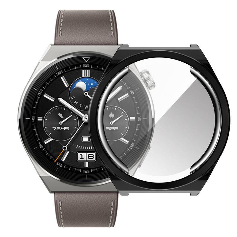 Ốp lưng tpu cho huawei gt3 pro gt2 gt runner 46mm 42mm 43mm vỏ bảo vệ mềm ốp lưng bảo vệ toàn màn hình cho huawei watch3 pro 48mm 46mm