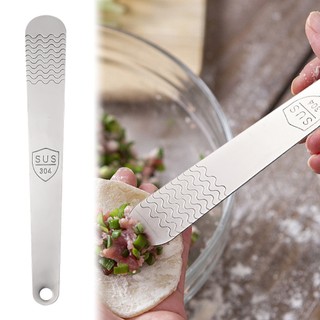 Wonton stuffing pick mixing spoon / non-slip stuffed stick / thép không gỉ kitchen dumpling stuffing scoop / kitchen pastry wonton dumplings making tool phụ kiện /