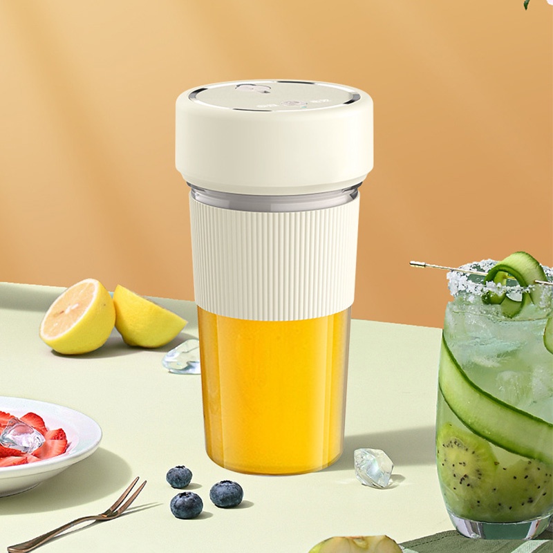 JIASHI Máy ép trái cây cầm tay điện nhỏ Máy ép trái cây gia đình đa chức năng