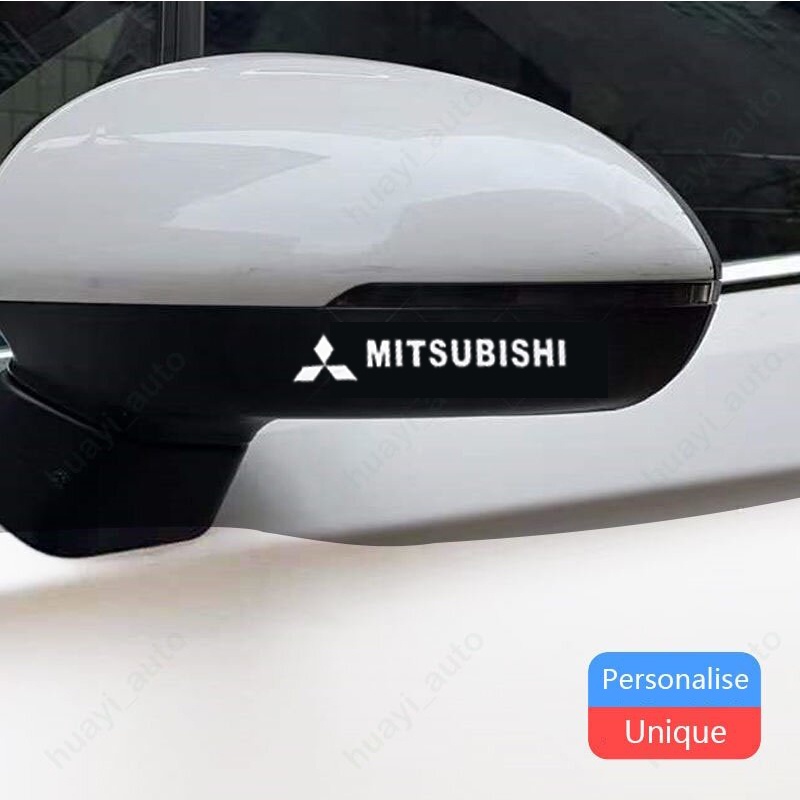 HCM Tem decal chìm 9D in logo xe hơi, stick miếng dán trang trí xe Mitsubishi Mirage, Zinger, Pajero,Xpander