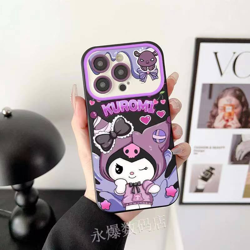 Ốp Điện Thoại Mềm Họa Tiết kuromi Cho Iphone 14promax 13Pro12 / 11 7p