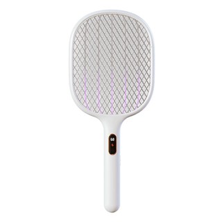 Vợt diệt muỗi, bắt muỗi Qualitell S1, điện áp 3500V, pin 2000mAh, có giá gắn tường