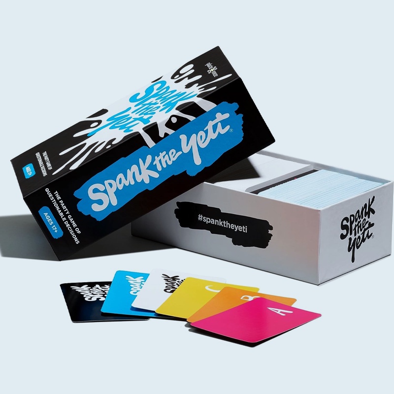 Galactic Sneeze Spank The Yeti: The Party Game of Questionable Decisions