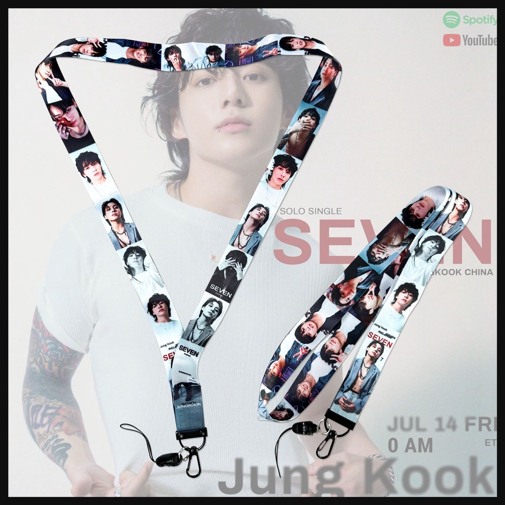 Kpop gidle lanyard nct-dream album mới jungkook dòng dây buộc điện thoại di động