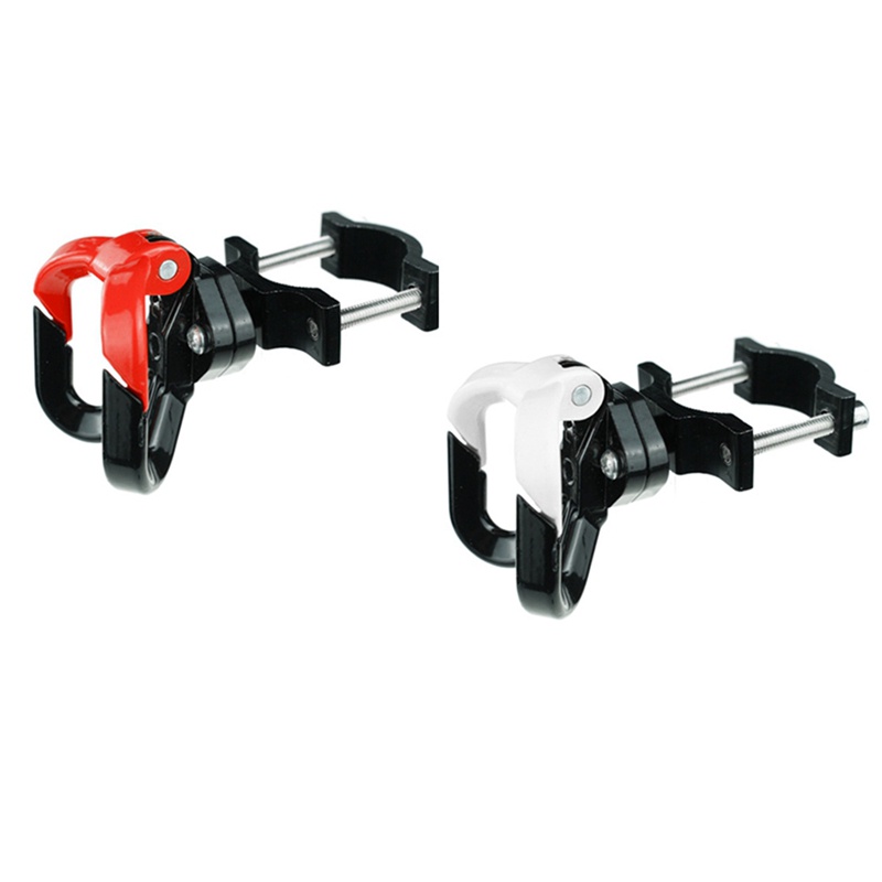 Set 2 Móc Treo Túi Nhôm Màu Đỏ Và Trắng Đen Dành Cho Xe Scooter Điện Ninebot Max G30