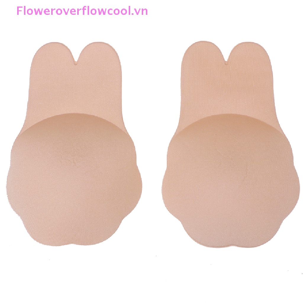 1 Cặp Miếng Dán Nâng Ngực Bằng Silicone Vô Hình Cho Nữ