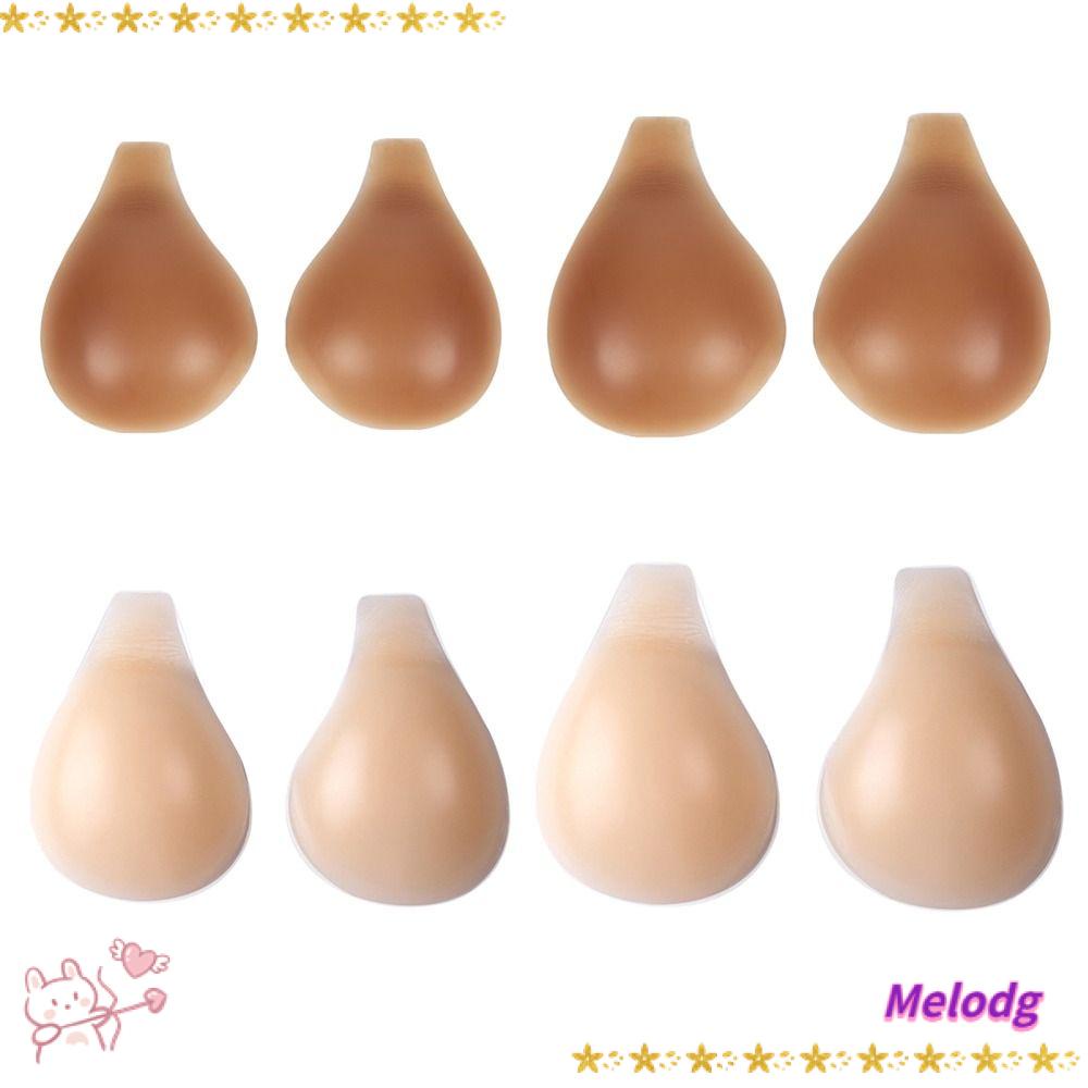 Miếng Đệm Nâng Ngực Không Dây Bằng Silicone Họa Tiết Cánh Hoa Quyến Rũ Cho Nữ