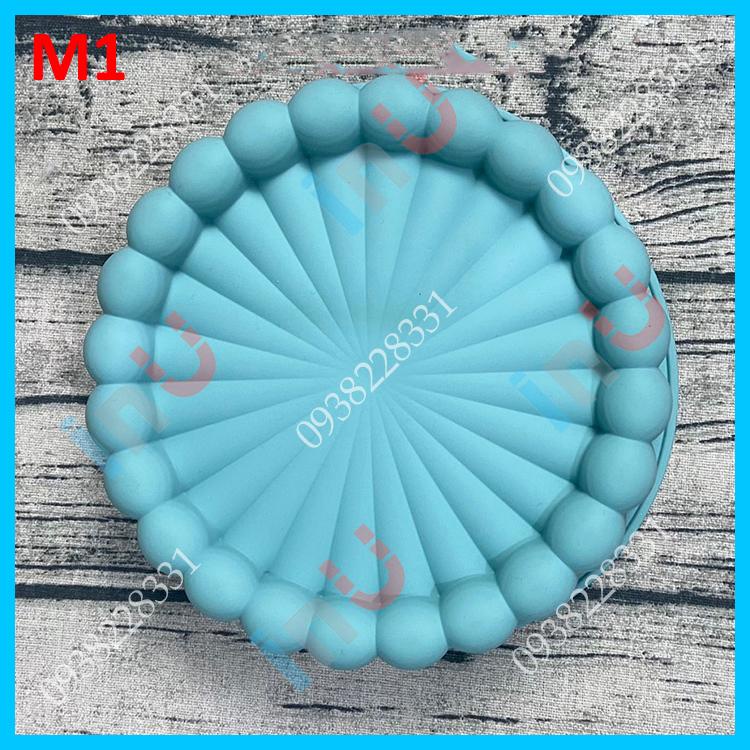 Khuôn silicon mẫu hình hoa hồng, hoa cúc, hướng dương, bánh Charlotte nướng bánh, làm rau câu BSI