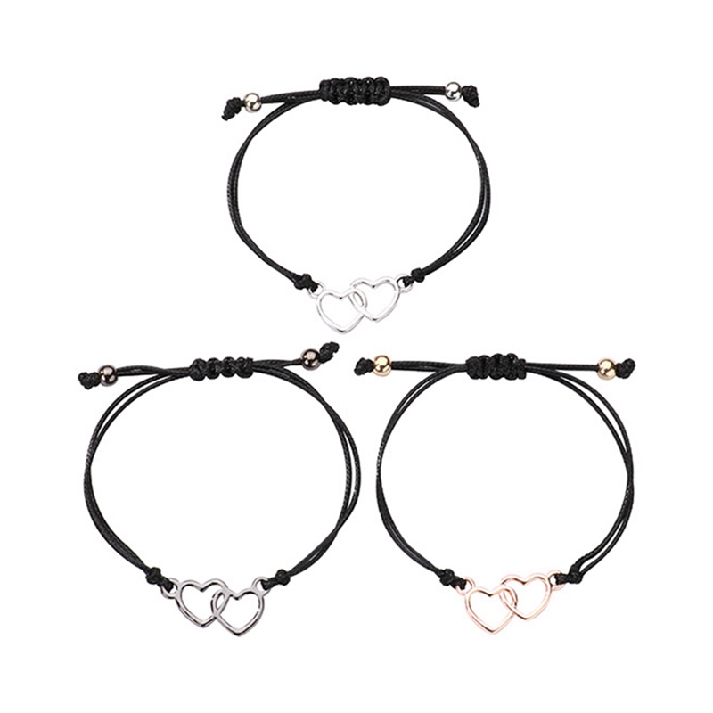 Set 3 Vòng Tay Tình Bạn Mặt Hình Thẻ Bài Thời Trang