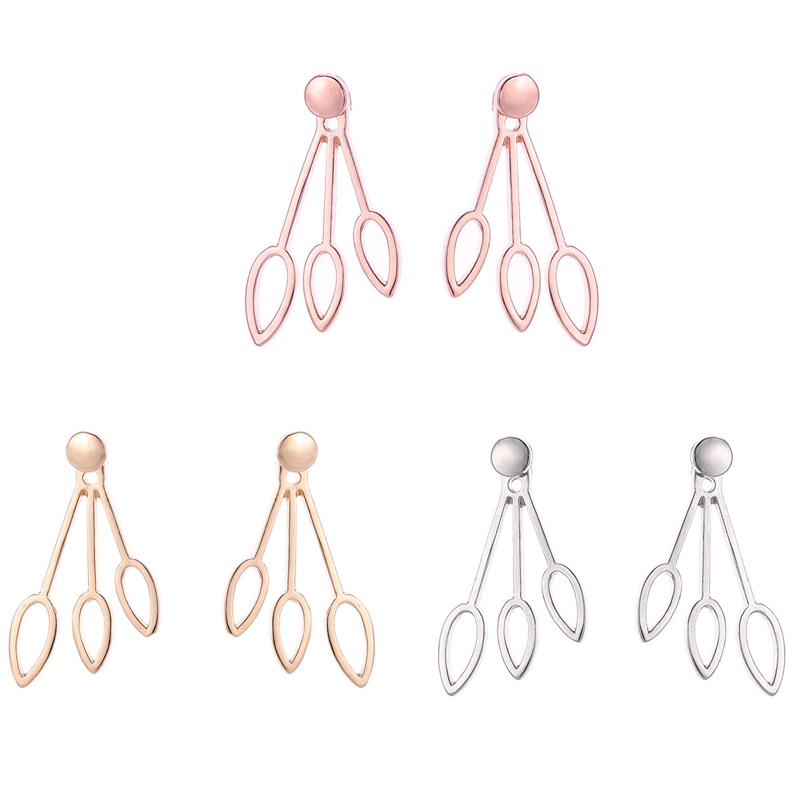 Đôi Khuyên Tai Dài Hình Hoa Thời Trang Cho Nữ