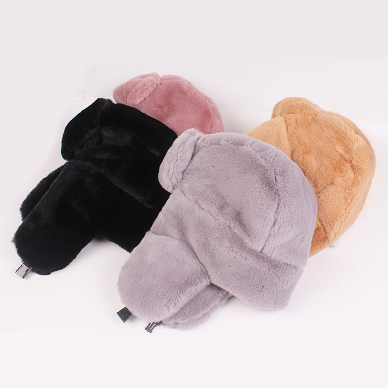 Nón Len Trùm Tai Giữ Ấm Màu Sắc Thời Trang