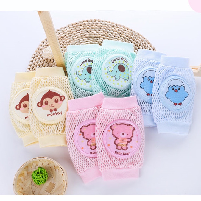Lưới trẻ em Breathable Sponge Knee Brace Baby Crawl