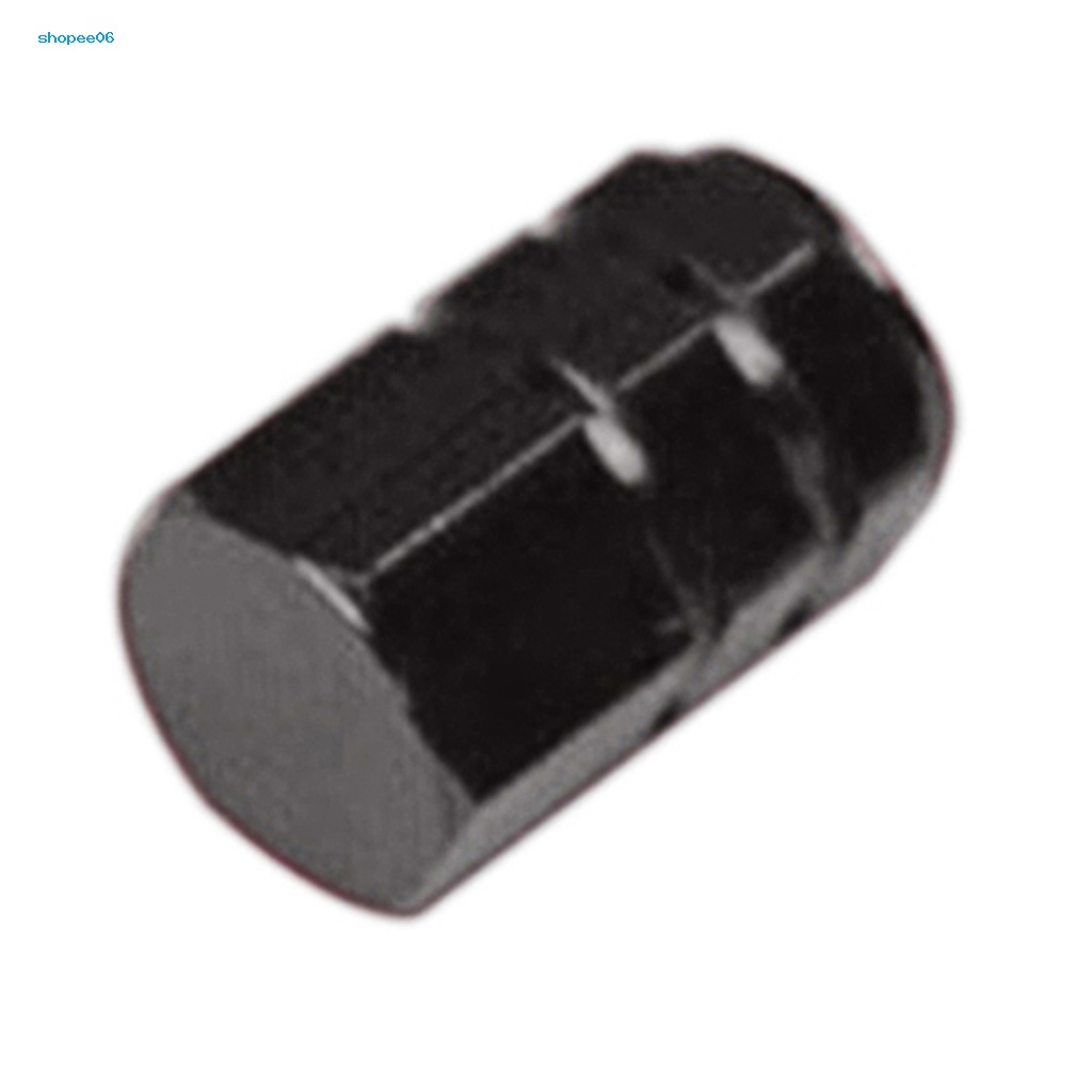 Bộ 4 Nắp Van Chống Bụi Chống Ăn Mòn Bằng Nhôm Hình Lục Giác Cho Xe Hơi