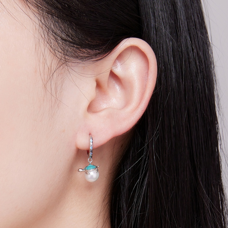 Bamoer Set Trang Sức Bạc 925 Hình Rùa Thời Trang Cho Nữ