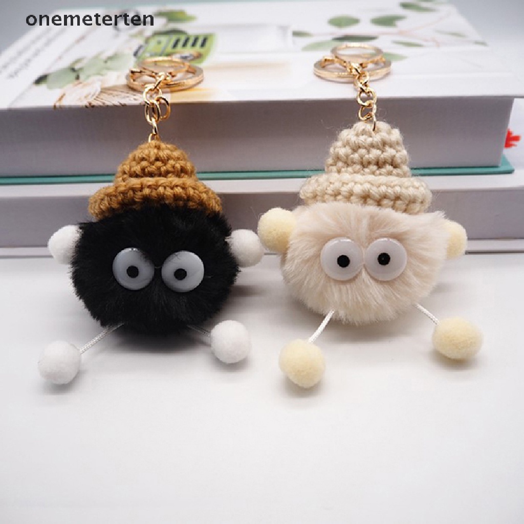 Rten Móc Khóa Bông Xù Hình Nhân Vật Hoạt Hình Totoro Laveros Mujer Dễ Thương Dành Cho Nữ