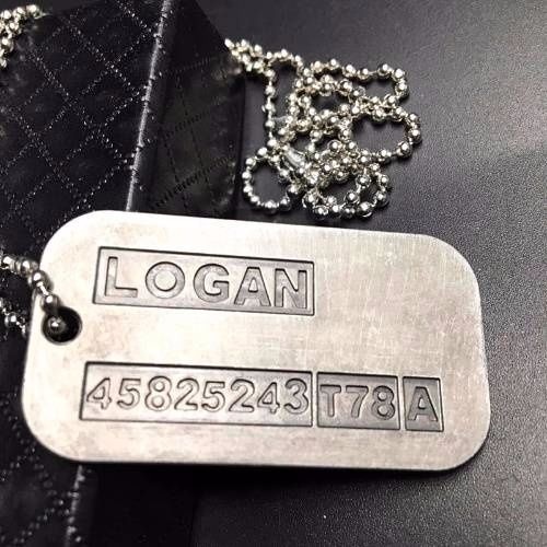 Dây Chuyền Mặt Hình Sói 3Logan Merchandise Chú Chó Sói Phong Cách Quân Đội Thương Hiệu Haobing boutiqu