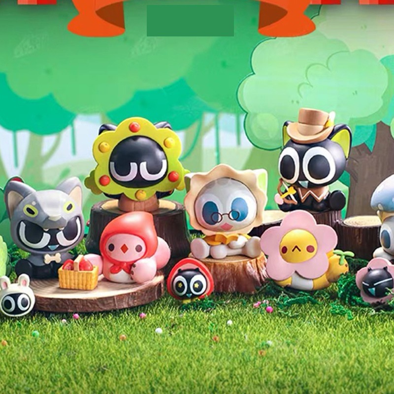 Ting110 Chính hãng Có sẵn Mô hình La Tiểu Hắc chiến ký Luo Xiaohei Blindbox Hộp mù ngẫu nhiên sưu tập