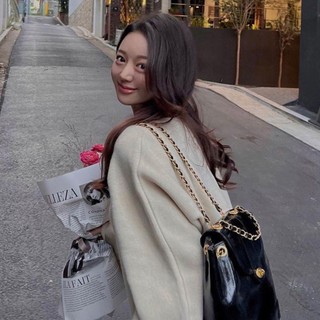 YINGSTAT Chains Ba lô nữ Ba lô da mùa thu đông