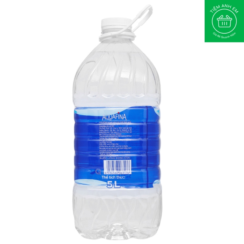 Nước tinh khiết Aquafina can to 5 lít