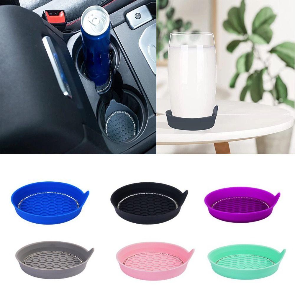 .Tấm Lót Giá Đỡ Cốc Nước Cách Nhiệt Chống Trượt Dành Cho Xe Hơi