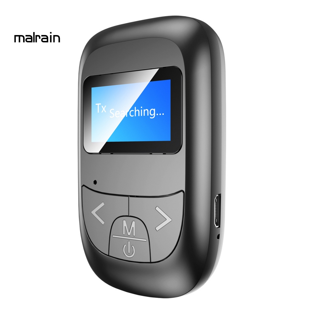 Bộ Truyền Nhận Tín Hiệu Bluetooth 5.0 2 Trong 1 Màu Đen Cho Laptop