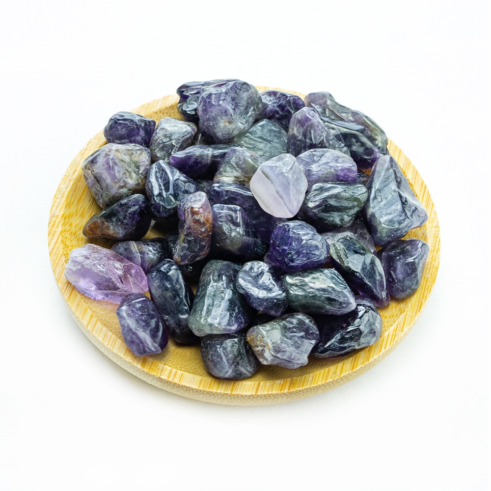 Đá thạch anh tím tự nhiên để trang trí bể cá