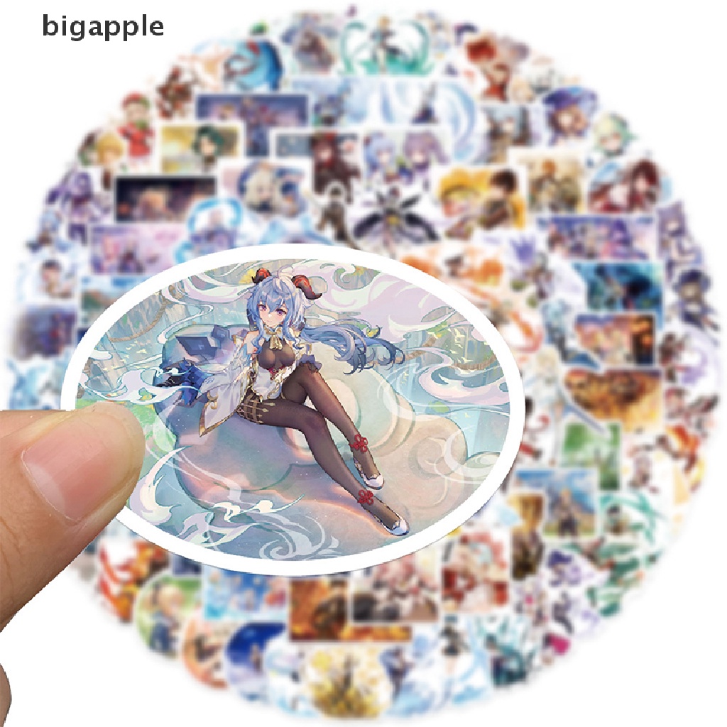 Set 100 Sticker Hoạt Hình Chống Thấm Nước Dễ Thương Dành Cho Các Bé