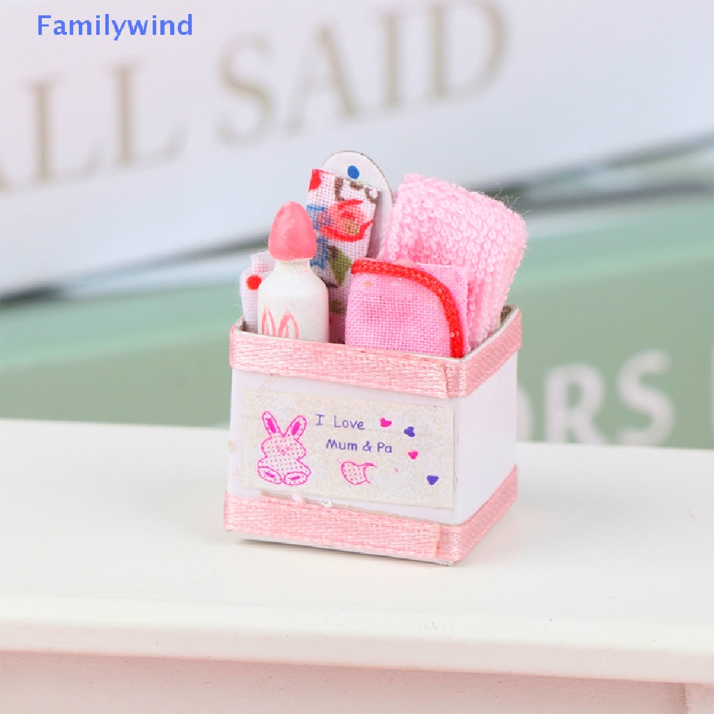 Hộp Đồ Chơi Mini Dễ Thương Cho Nhà Búp Bê 1: 12