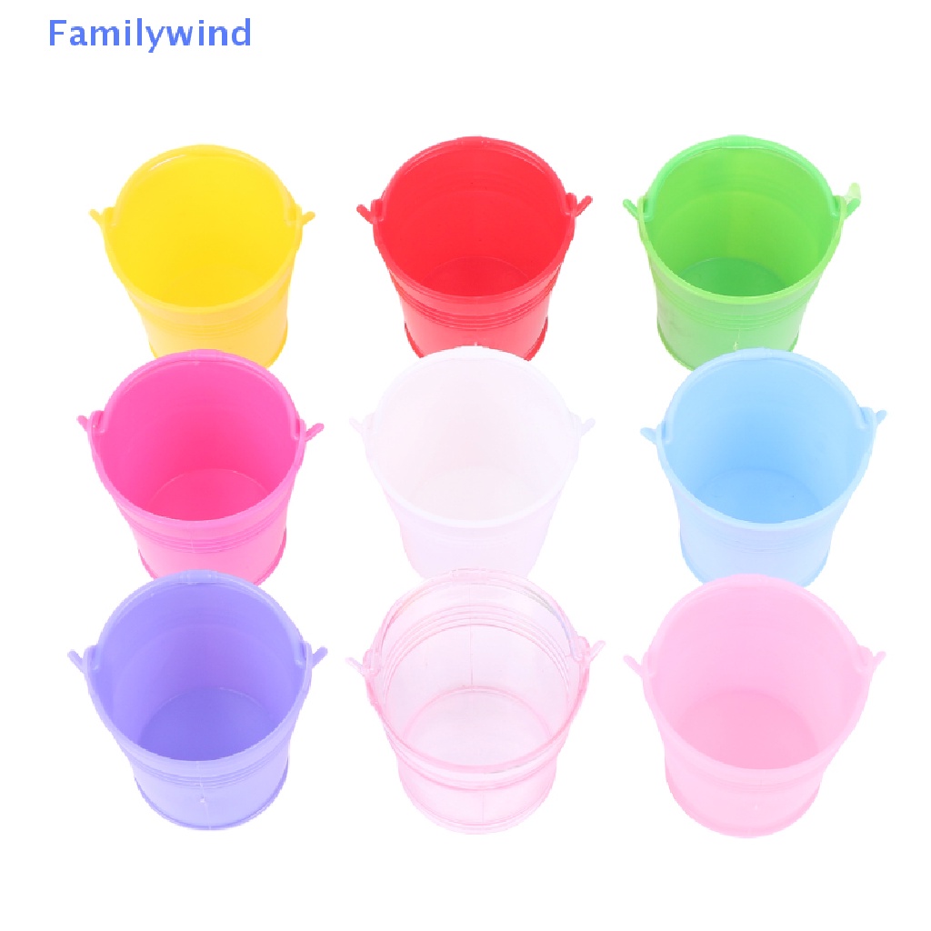 Xô Nước Mini Trang Trí Nội Thất Cho Nhà Búp Bê