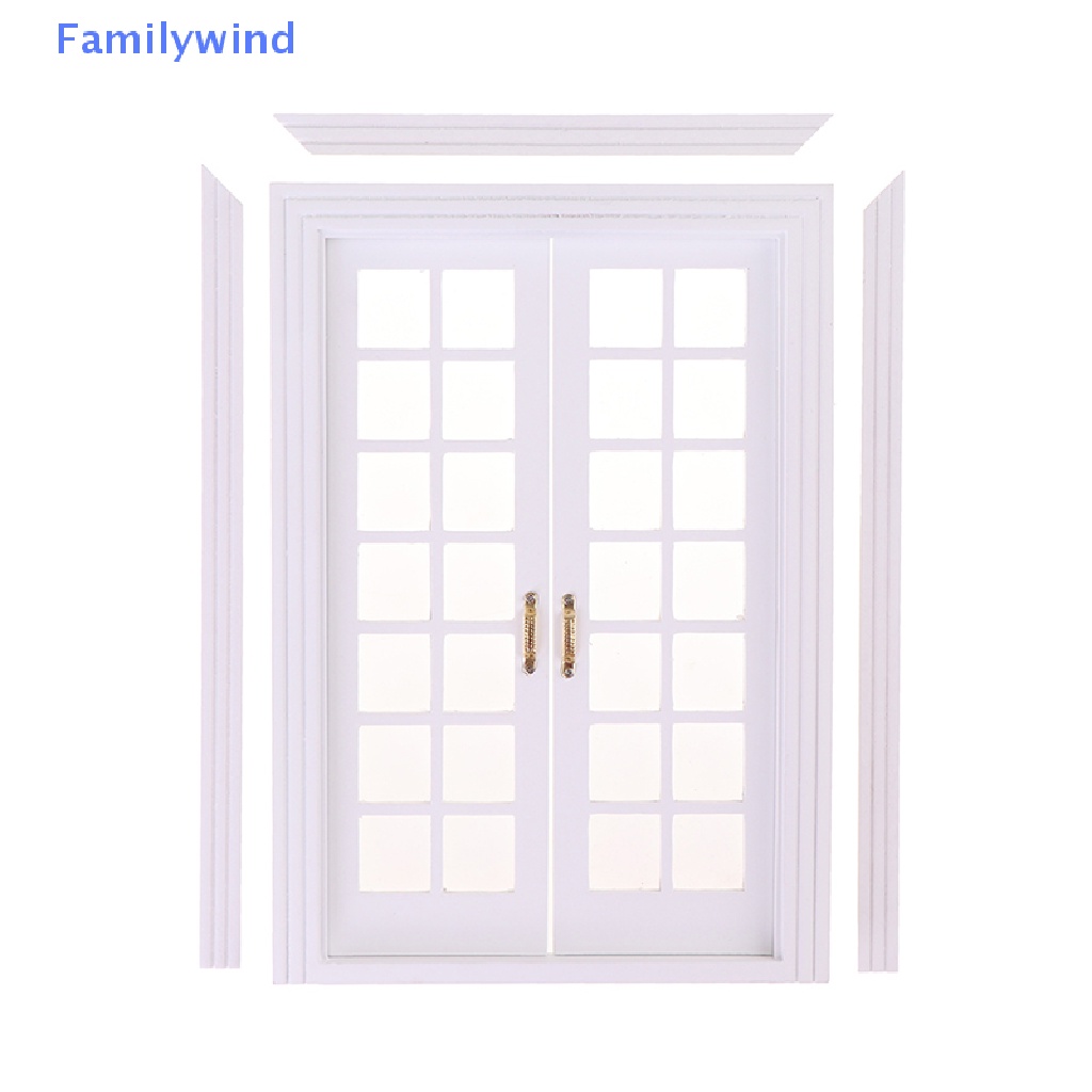 Cửa Sổ Mini Tỉ Lệ 1: 12 Dùng Để Trang Trí Nhà Búp Bê