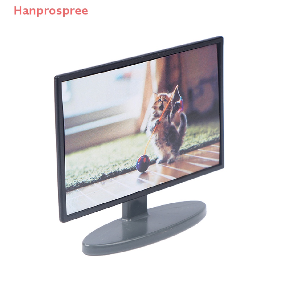 Mô Hình TV Phòng Khách Mini Tỉ Lệ 1: 12 Trang Trí Nhà Búp Bê