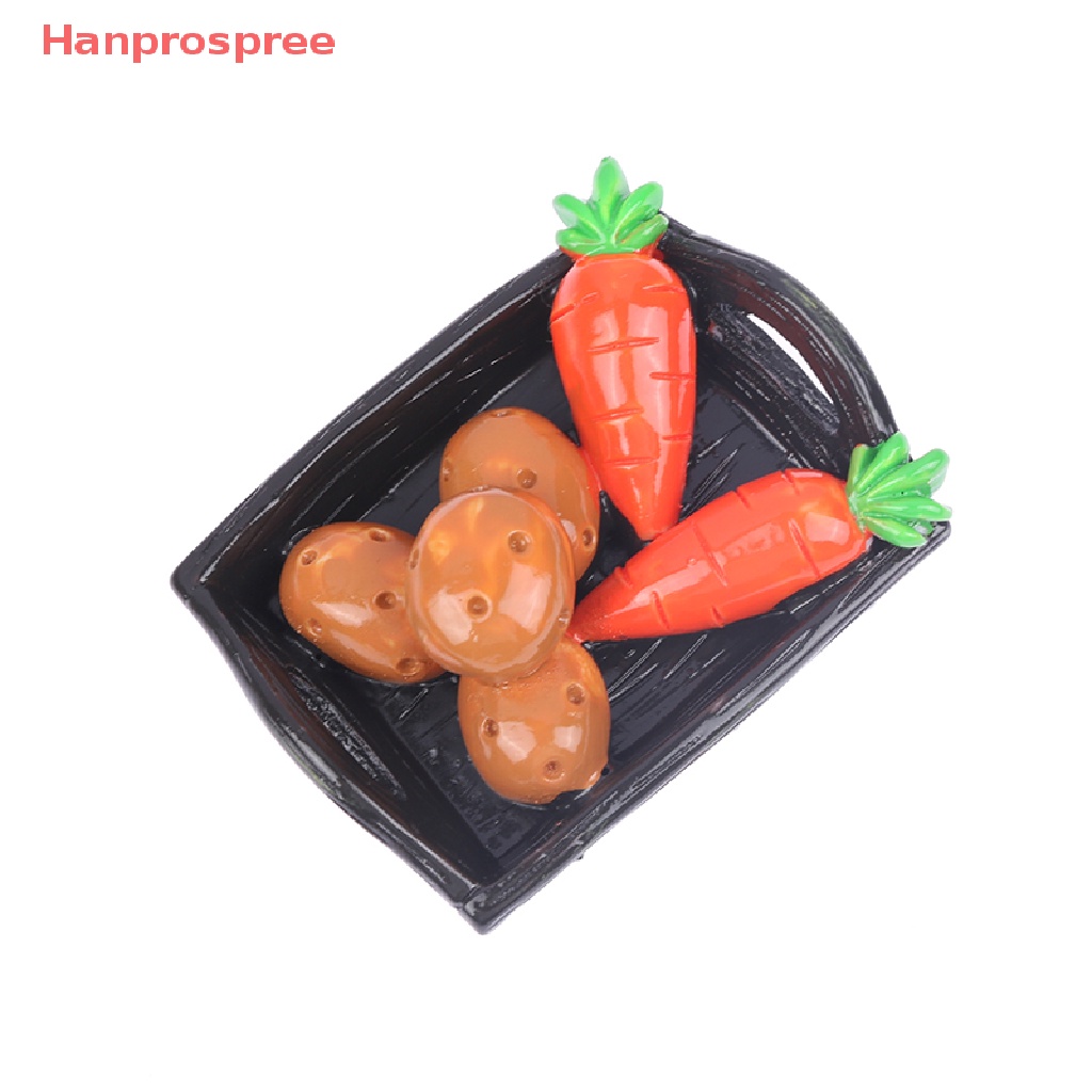 Rổ Đựng Trái Cây Và Rau Củ Mini Nhân Tạo Cho Nhà Búp Bê