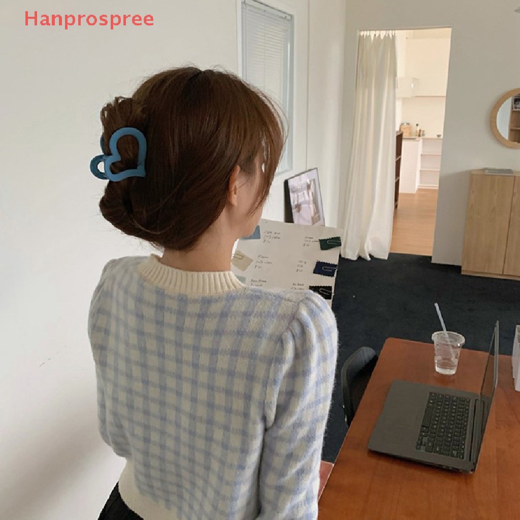 Kẹp Tóc Hình Trái Tim Phong Cách Retro Thời Trang Cho Nữ
