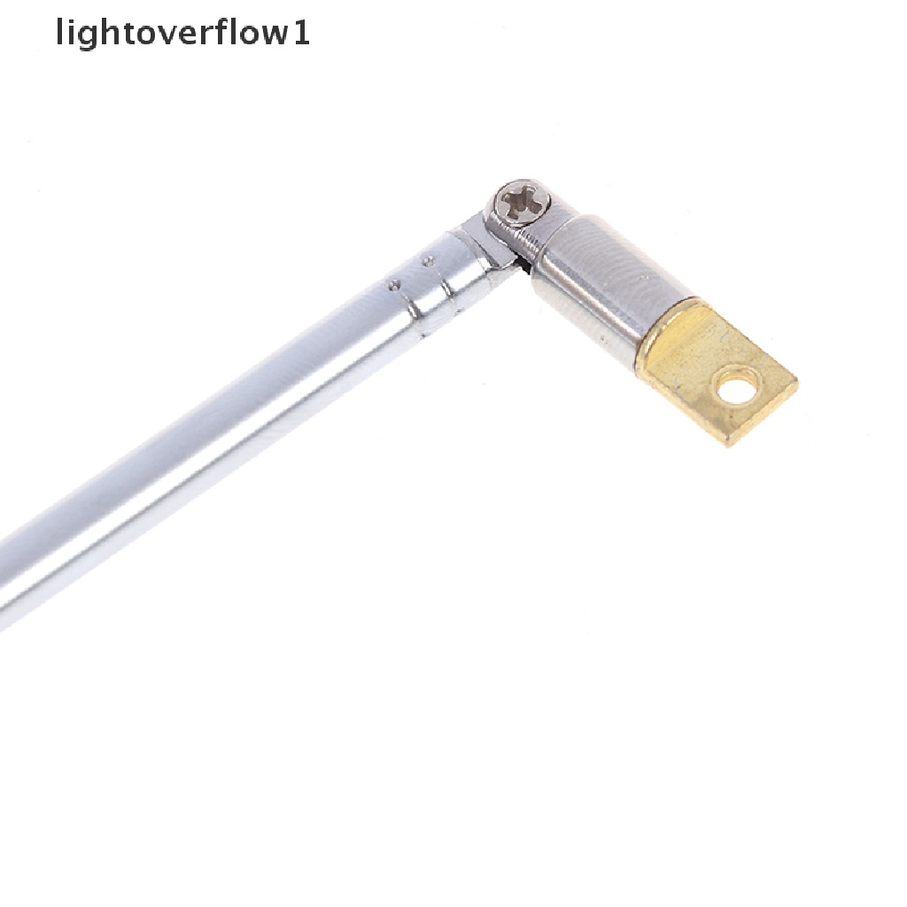 1 Ăng Ten Radio FM AM 5 Đoạn Thu Gọn 37cm Bằng Thép Không Gỉ Thông Dụng