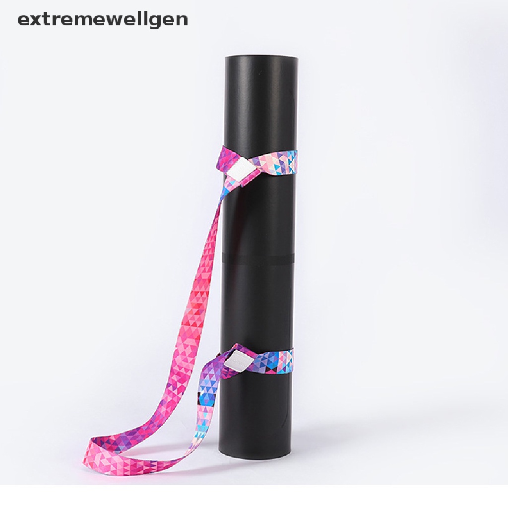 [Cực Tốt] Dây Đeo Thảm Tập Yoga In Họa Tiết Có Thể Điều Chỉnh