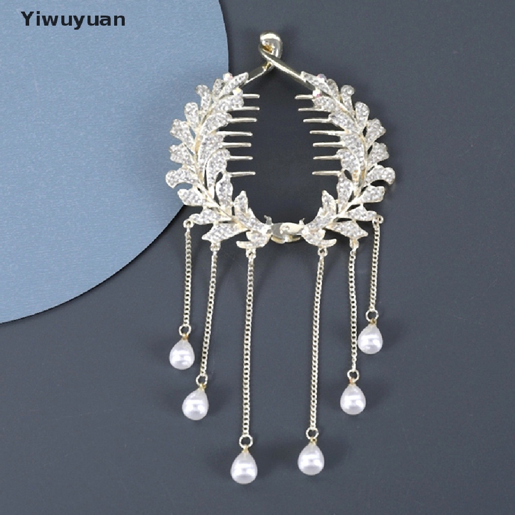 Kẹp Tóc Đính Ngọc Trai Thời Trang Cho Nữ