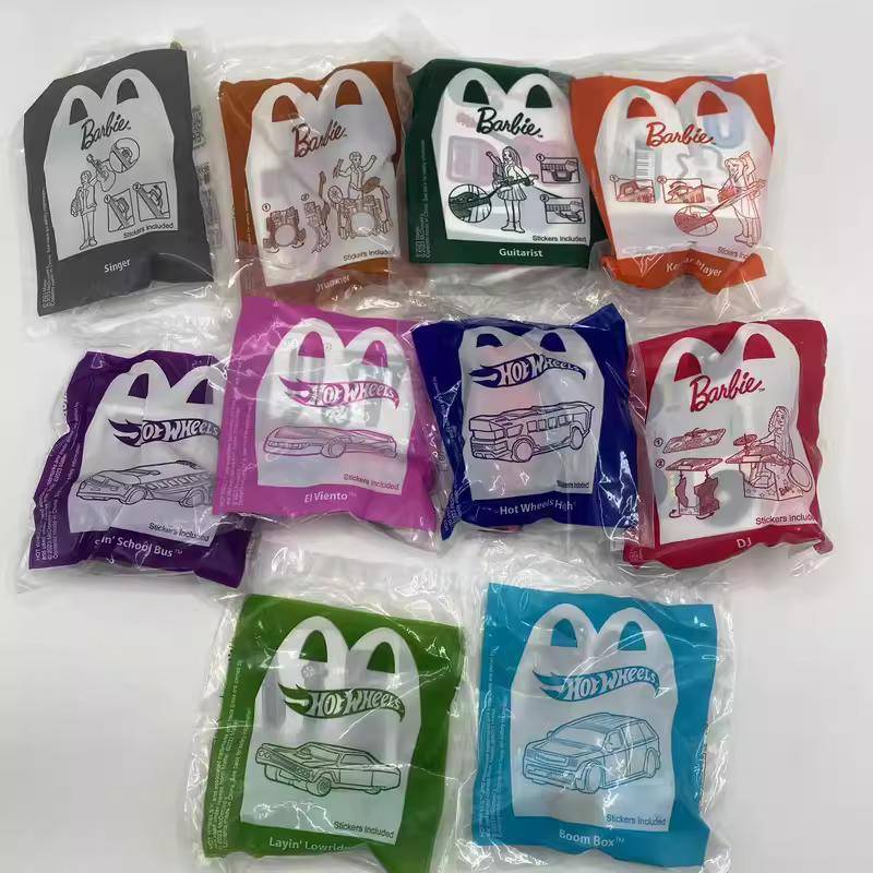 HOT WHEELS Búp Bê Barbie 2023 Bánh Xe Nóng Và Đồ Chơi Mcdonald 'S April