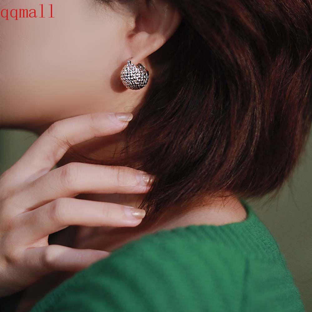 Khuyên Tai Hình Giỏ Tròn Kiểu Retro Pháp Xinh Xắn Cho Bạn Gái