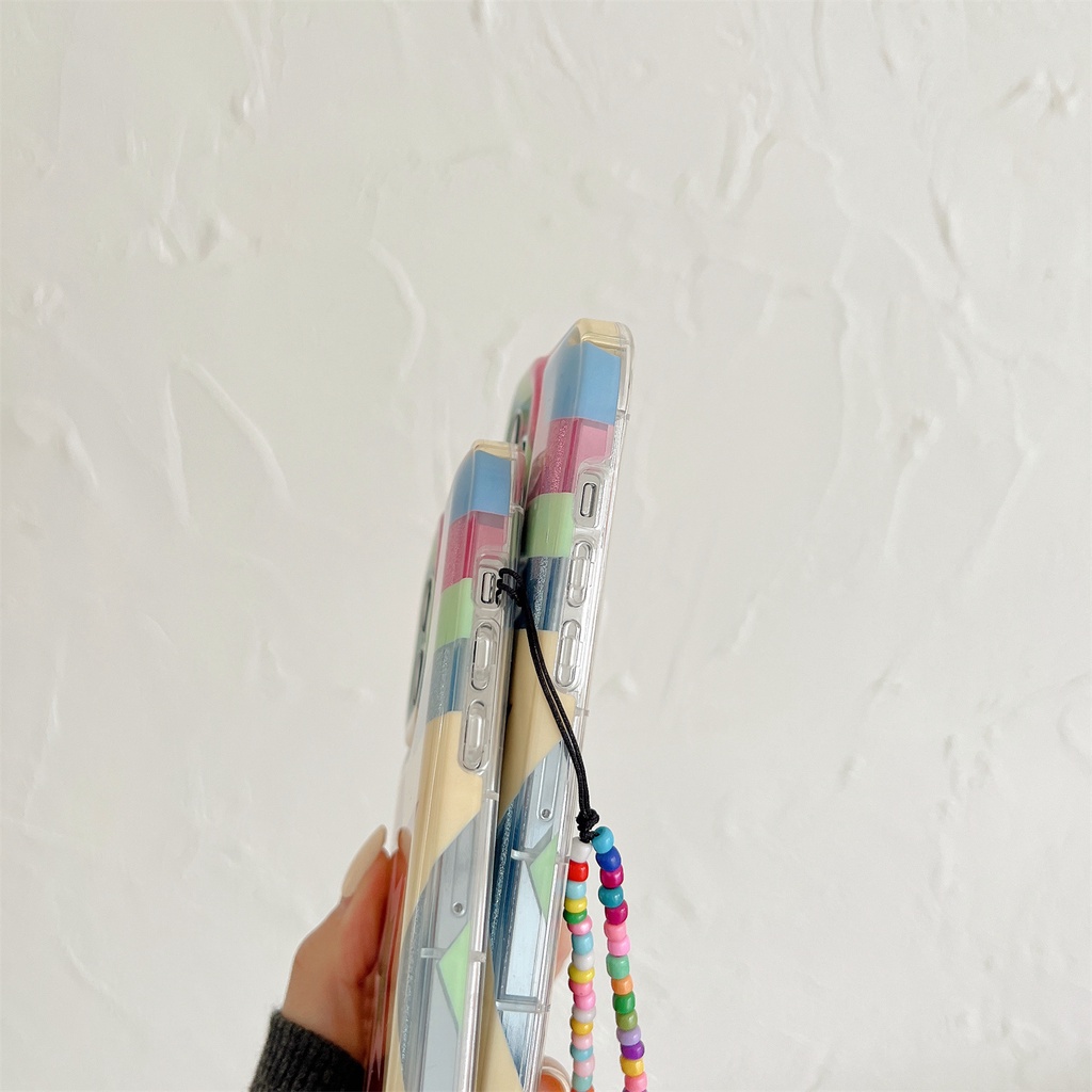 Ốp Điện Thoại Tpu Dẻo Trong Suốt Họa Tiết Ngôi Sao Năm Cánh Đính Ngọc Trai Lấp Lánh Chống Sốc Cho iphone 14Pro Max 13 12 11