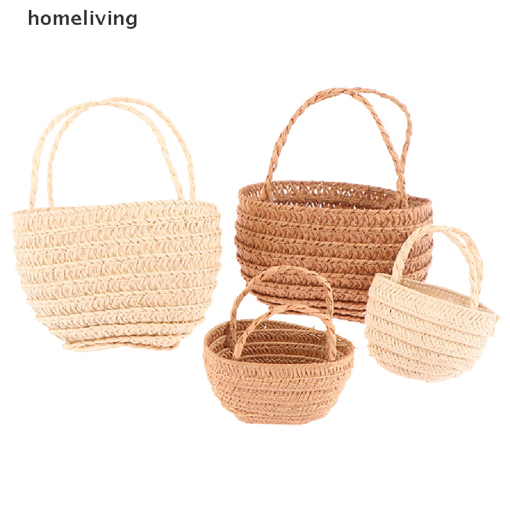 Túi Rơm Đi Chợ Thời Trang Cho Búp Bê