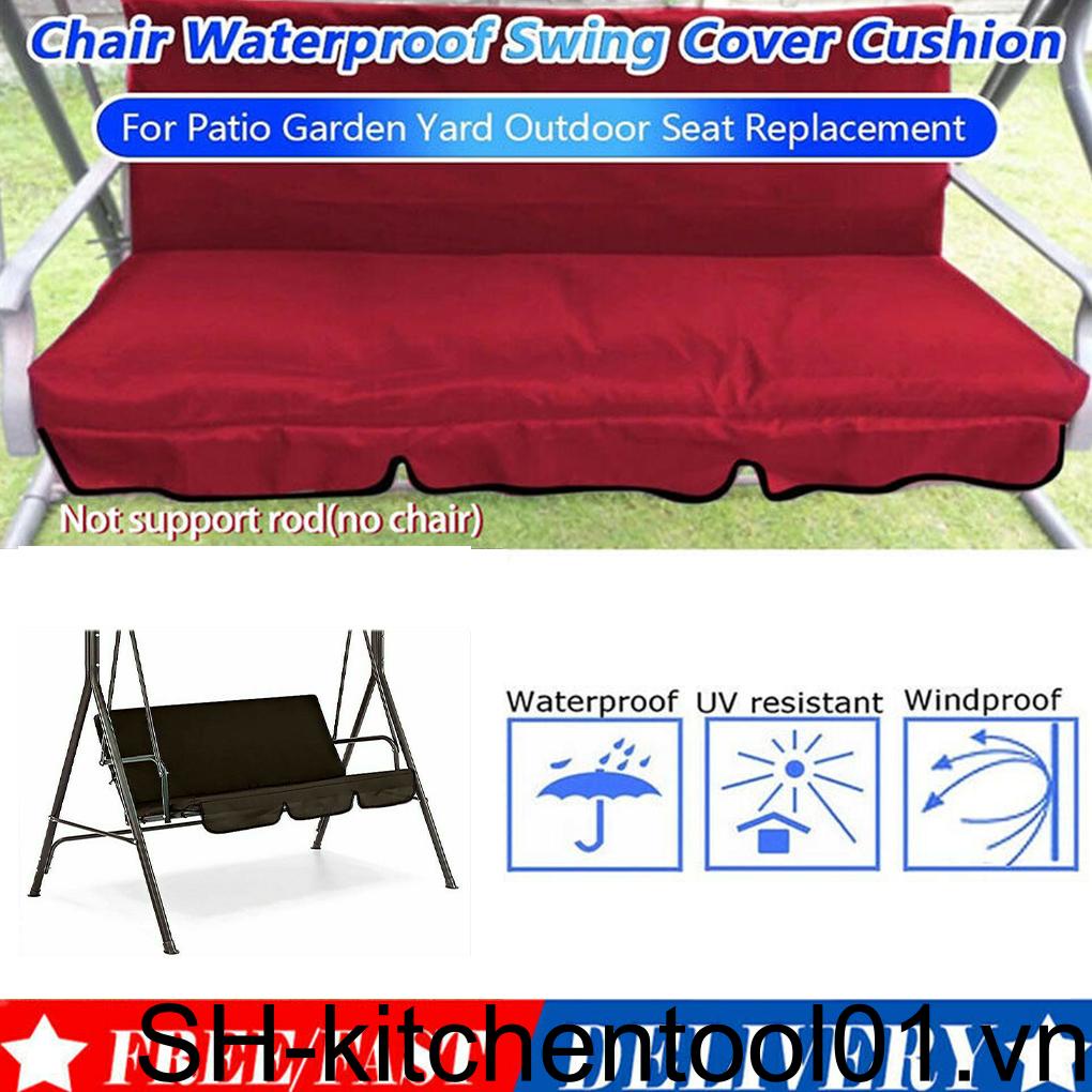 Vỏ Bọc Ghế Xích Đu 3 Chỗ Ngồi Ngoài Trời Chống Thấm Nước
