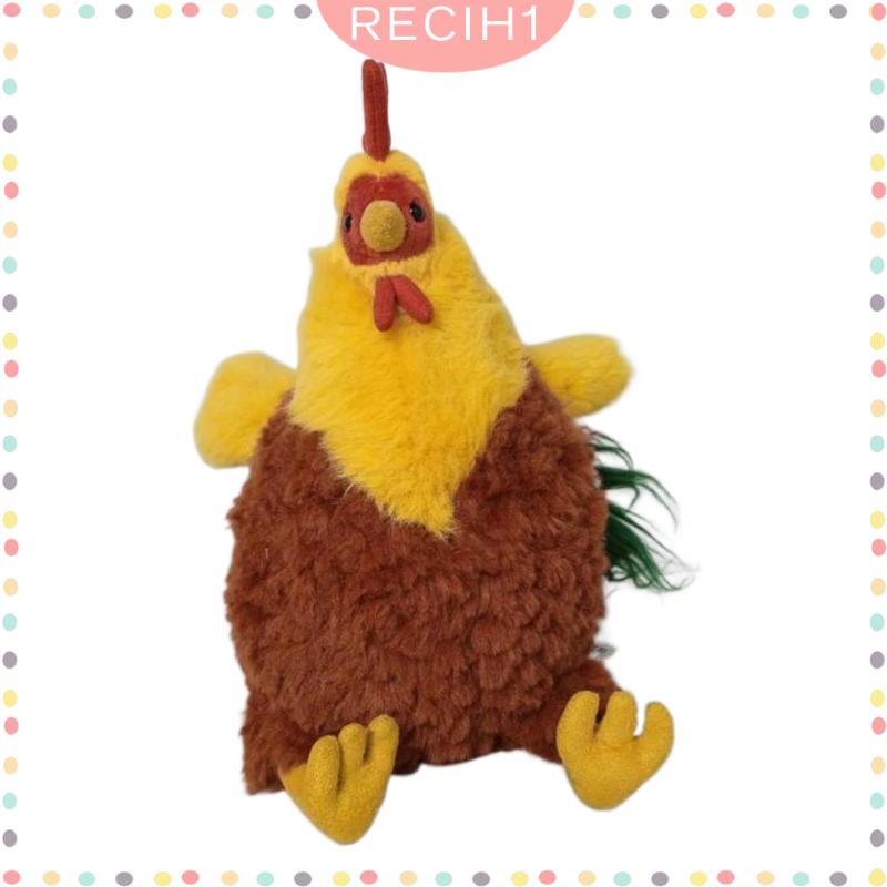 Gà Nhồi Bông Mềm Mại Trang Trí Phòng Cho Bé