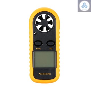 Mini LCD Digital Anemometer Wind Speed Air Velocity Temperature Measuring with Backlight