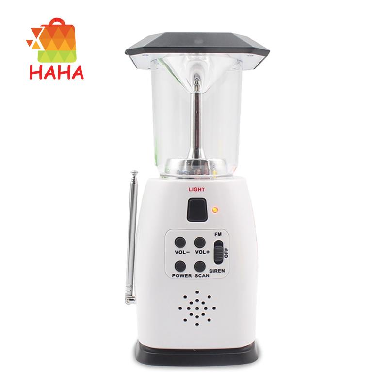Radio Năng Lượng Mặt Trời D239 Tích Hợp Đèn Báo Động Đa Năng Tiện Dụng Cho Hoạt Động Ngoài Trời