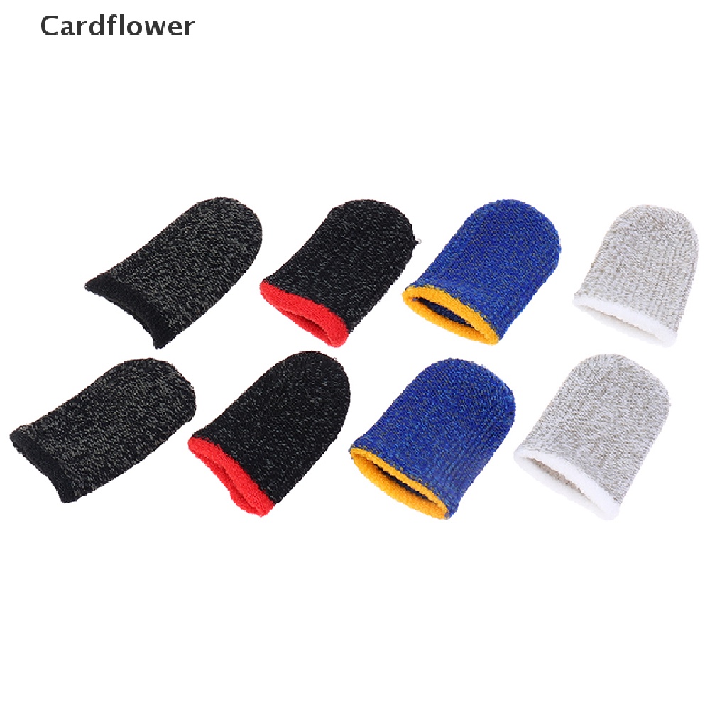 < Cardflower > Đệm Ngón Tay Chơi Game Chống Trượt Chống Mồ Hôi Tiện Dụng